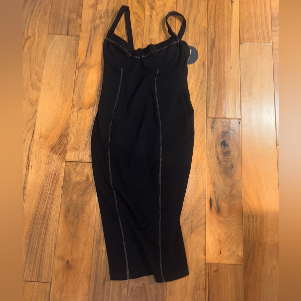 Nookie NWT size medium Black Bodycon Dress new
